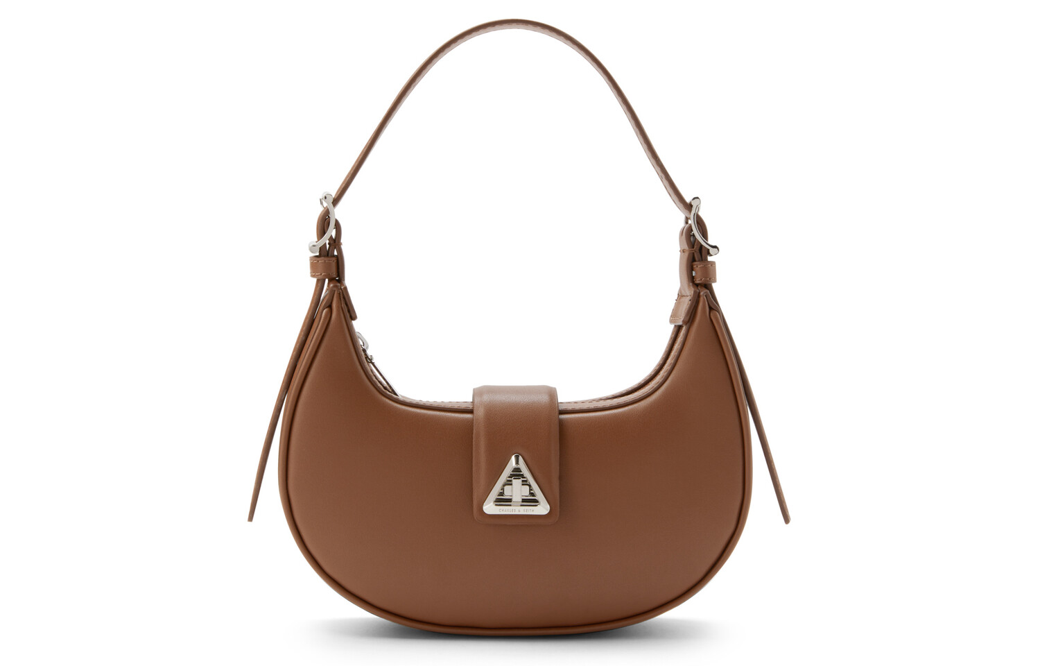 

Charles&Keith CHARLES & KEITH Женская сумка через плечо, Коньяк светло-коричневый