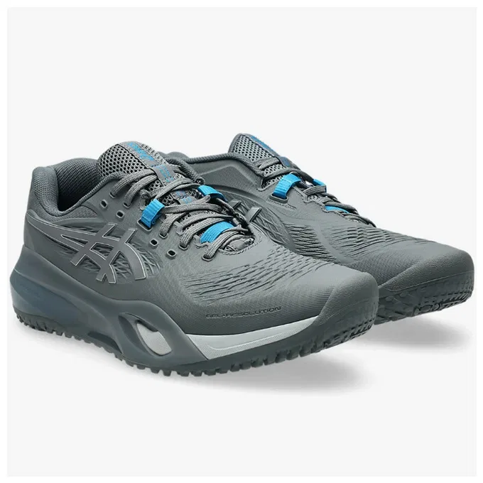 Мужские теннисные кроссовки «GEL-RESOLUTION X OC WIDE» от ASICS, Gray X P Silver (020) — фото 2