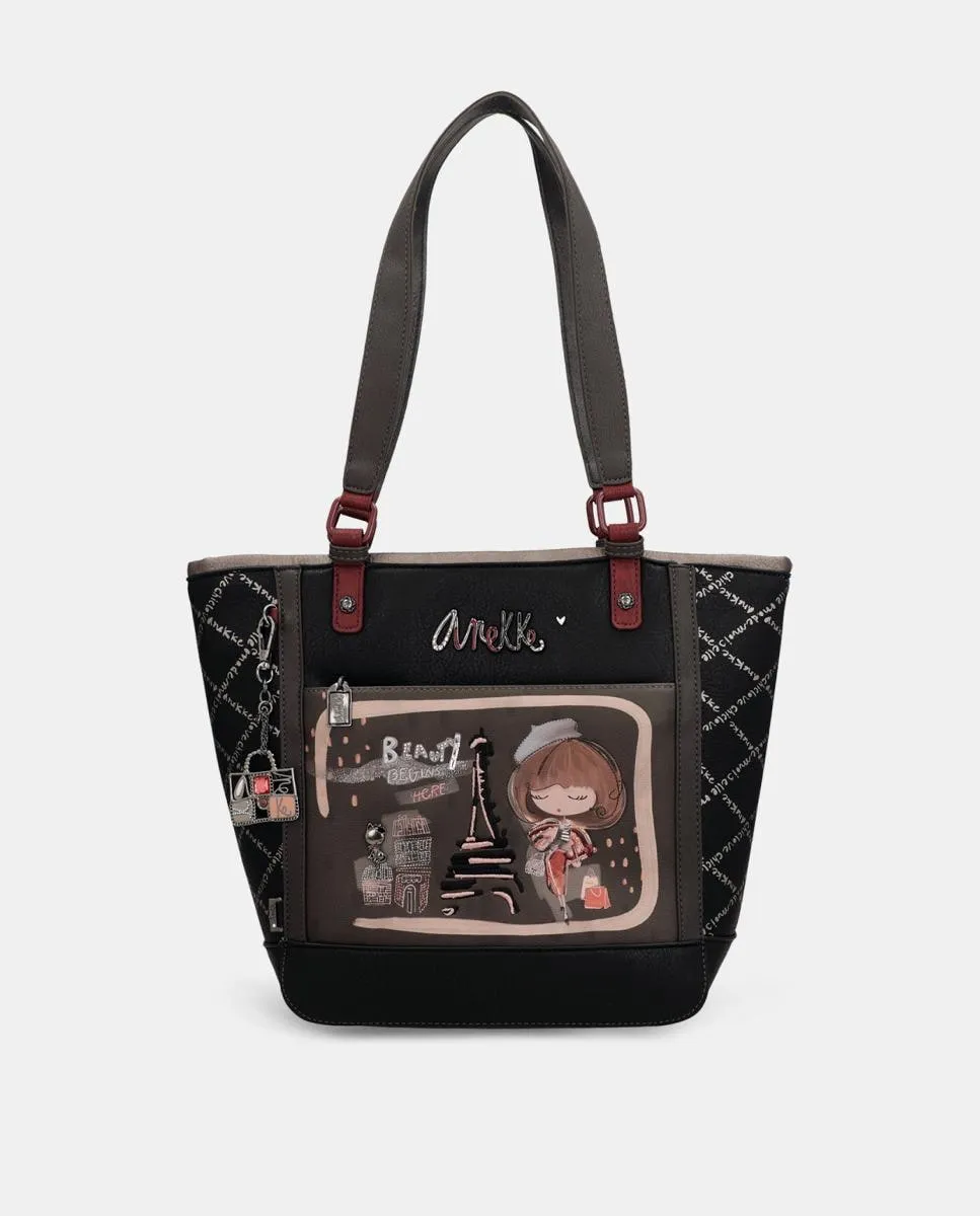 

Большая сумка через плечо Mademoiselle Anekke, многоцветный