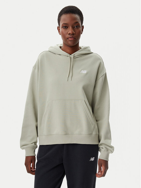 

Свободный крой толстовки WT41507 New Balance, зеленый