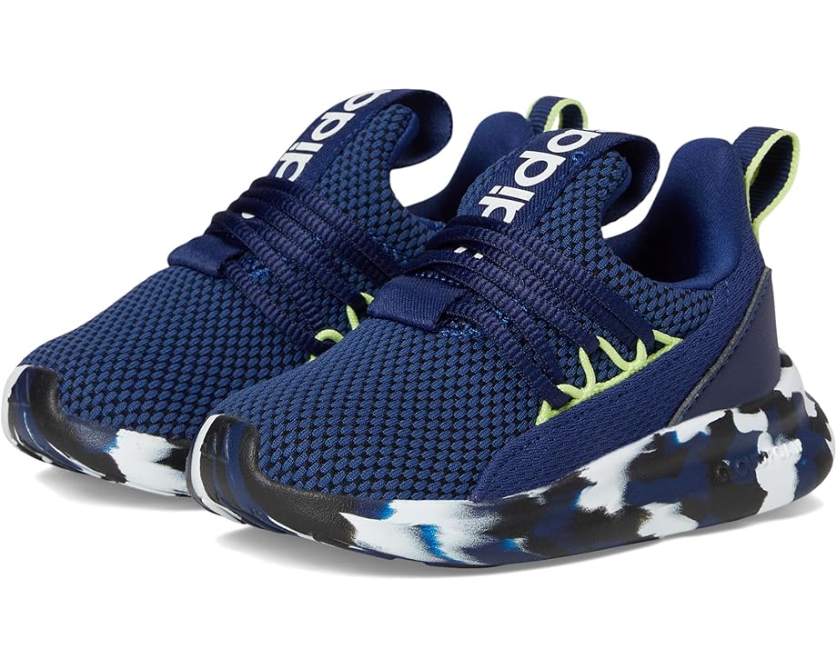

Кроссовки adidas Kids Lite Racer Adapt 7.0 Shoes, цвет Dark Blue/White/Pulse Lime