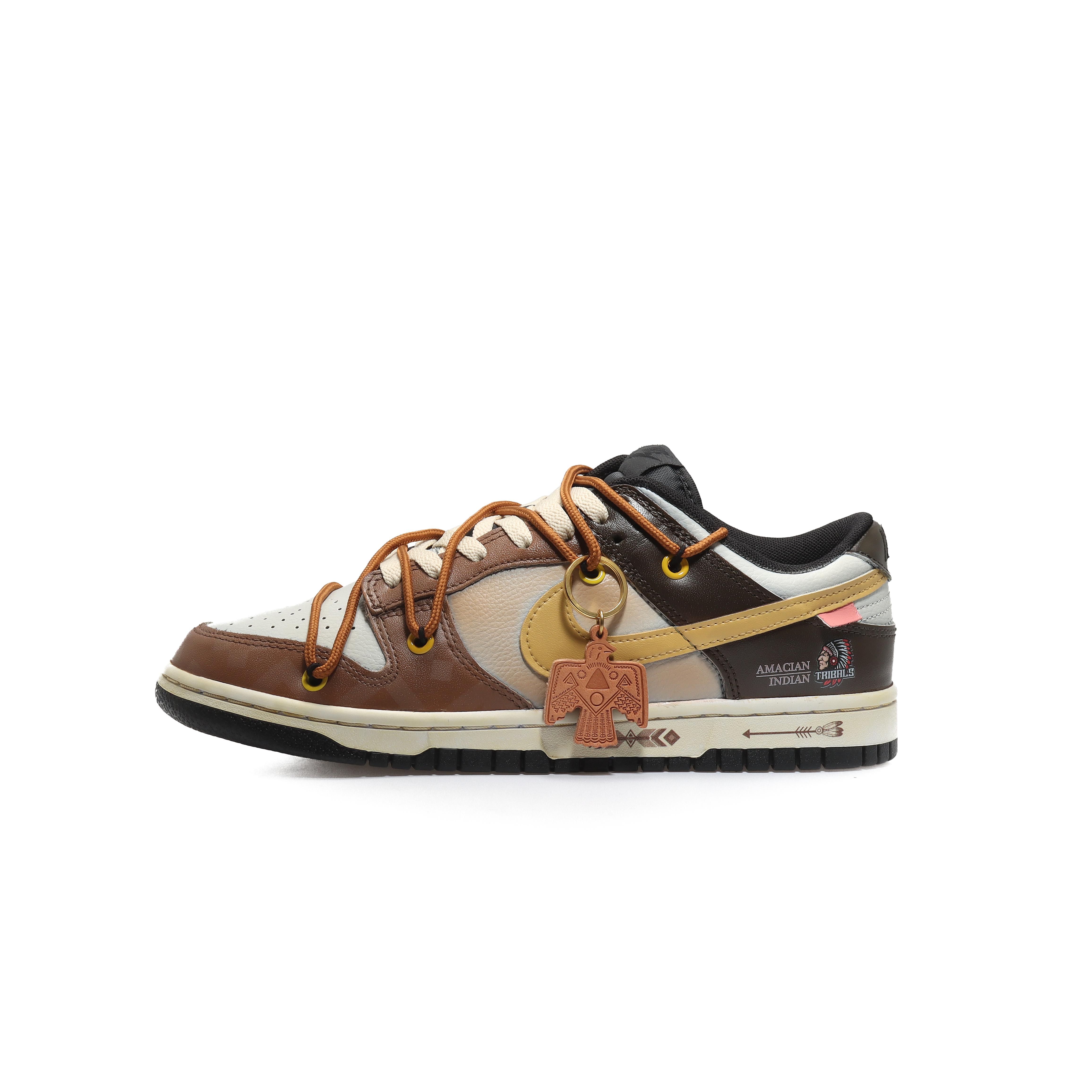 

Кроссовки Nike Dunk Skateboard Shoes Men Low-Top Coffee