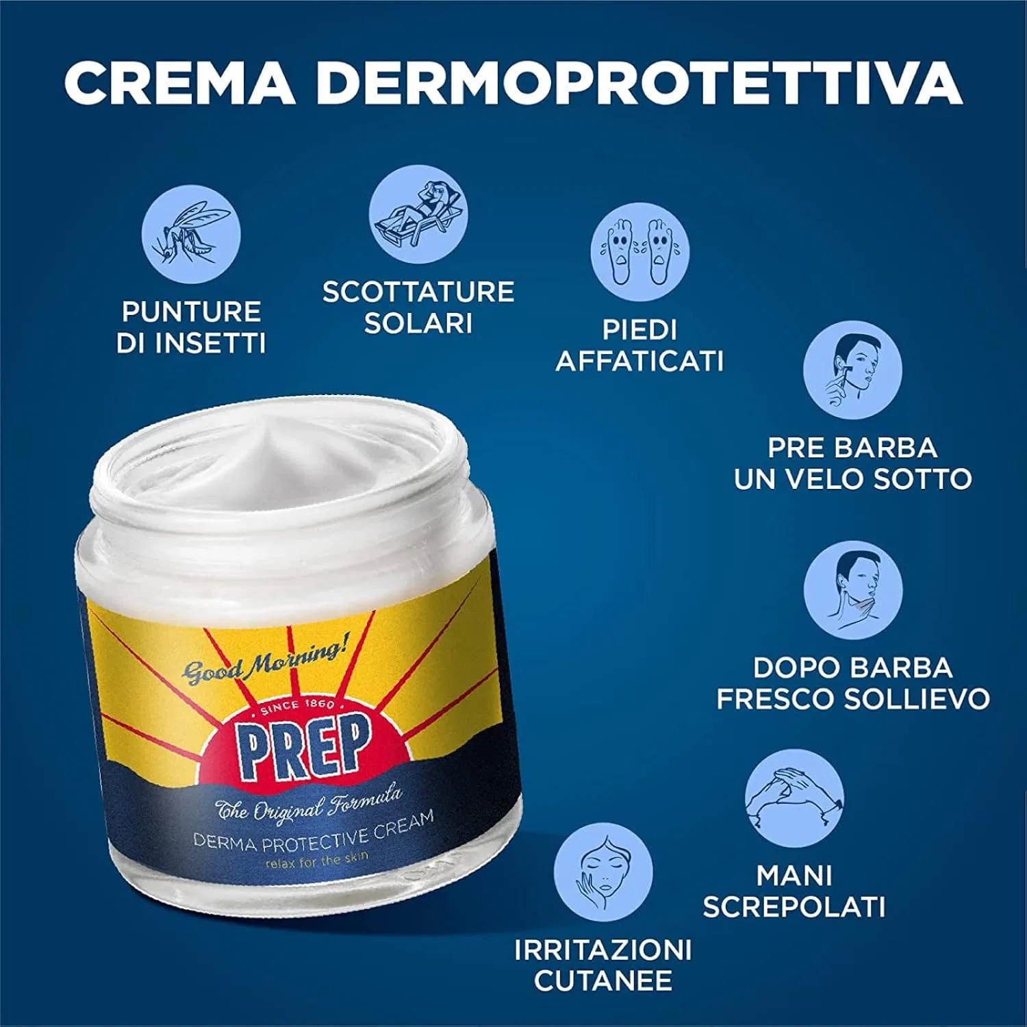 Защитный крем для раздраженной кожи PREP Derma, 12 штук по 75 мл ‎Prep — фото 3