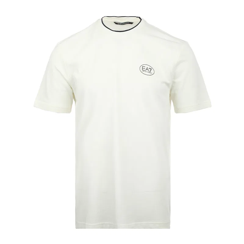 Футболка EA7 с коротким рукавом мужская EMPORIO ARMANI, White