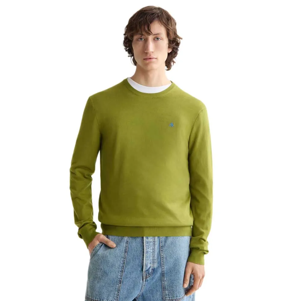 

Свитер Scotch & Soda Regular Fit Ecovero Blend, зеленый