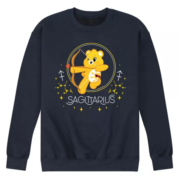 

Мужская флисовая толстовка с изображением медведей-стрельцов Care Bears Licensed Character, синий