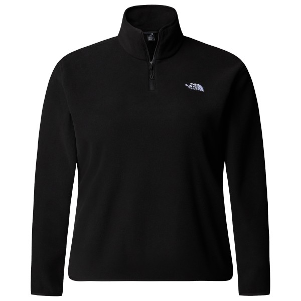 

Женская флисовая куртка с застежкой-молнией 1/4 из ледникового флиса - флисовый пуловер The North Face, черный