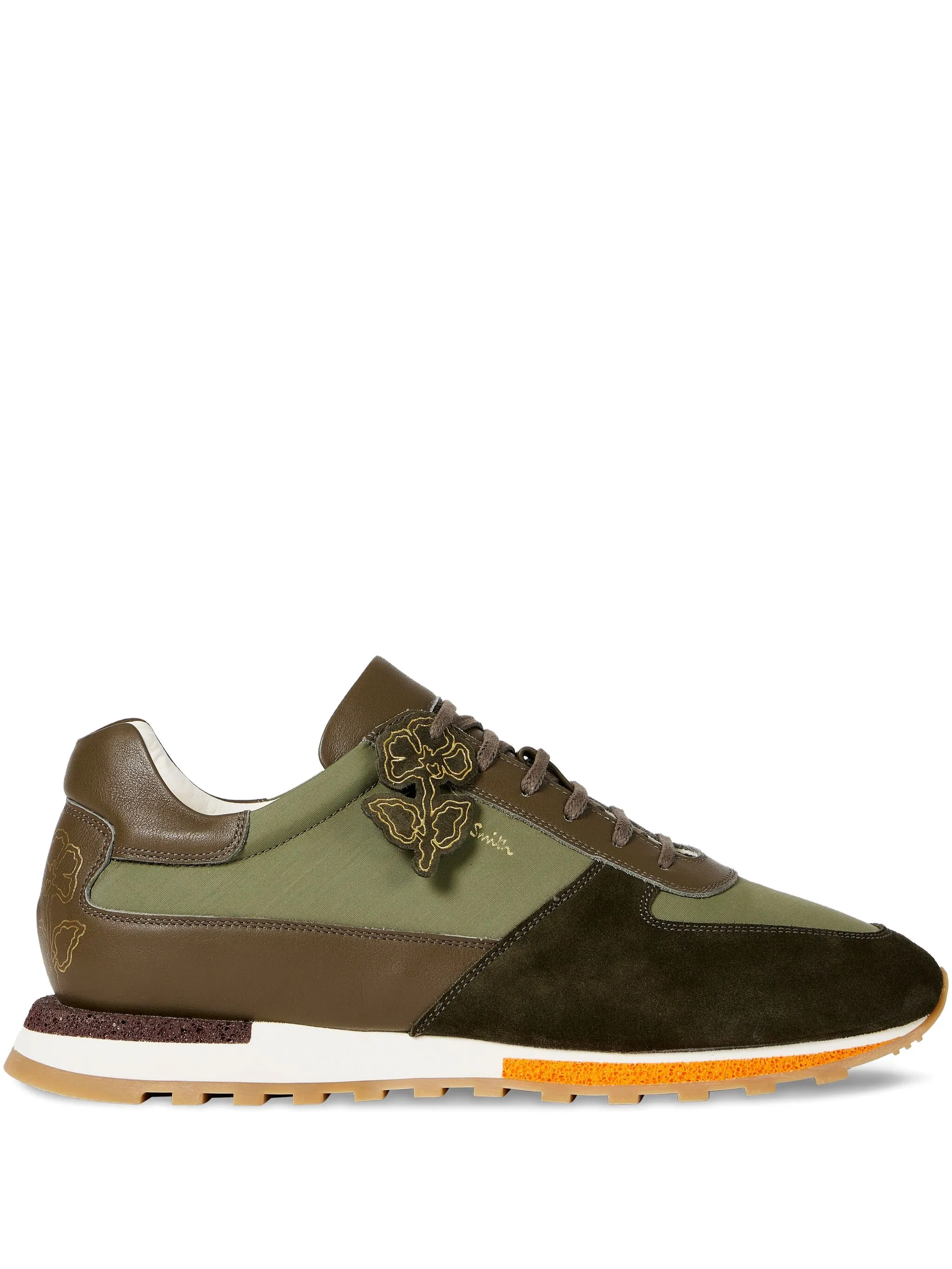 

Кеды на шнуровке Paul Smith, зеленый