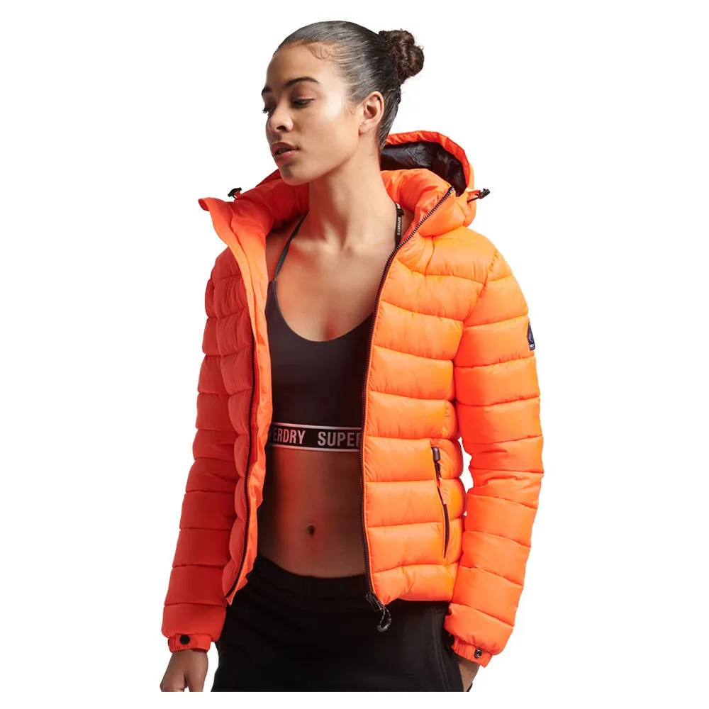 

Пуховик Superdry Classic Fuji, оранжевый