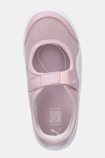Кроссовки детские Courtflex v3 Lina V Puma, розовый — фото 4