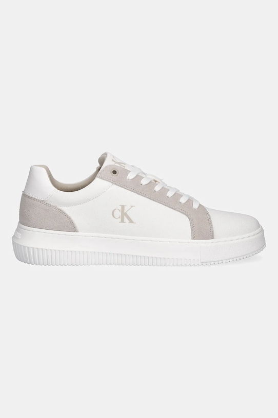 Кроссовки CHUNKY CUPSOLE MG CANVAS Calvin Klein Jeans, белый — фото 2