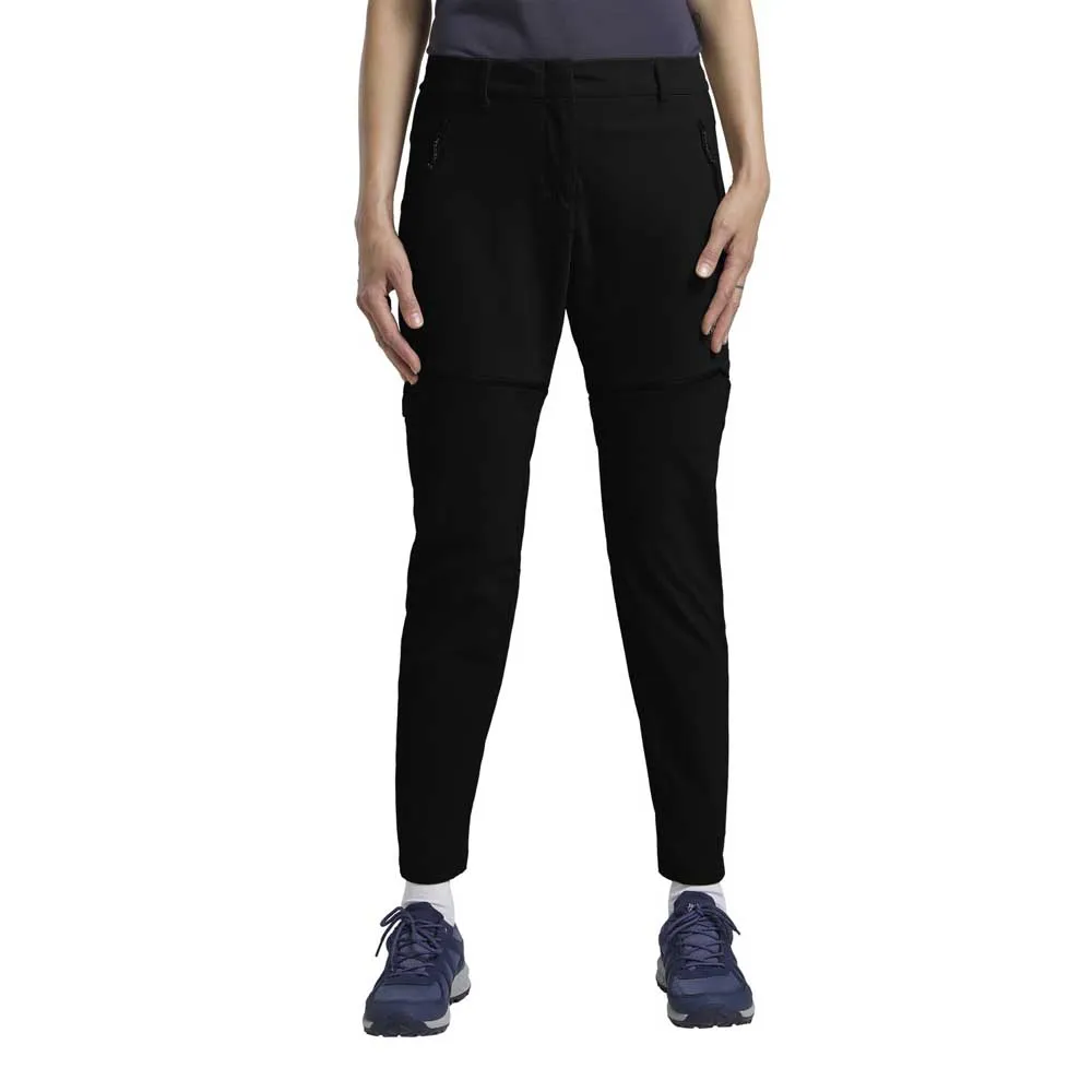 

Брюки Jack Wolfskin Hikeout Zip Away, черный