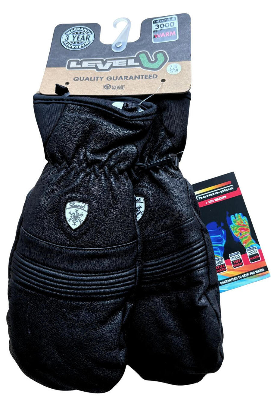 

Мужские кожаные горнолыжные перчатки Level Off Piste