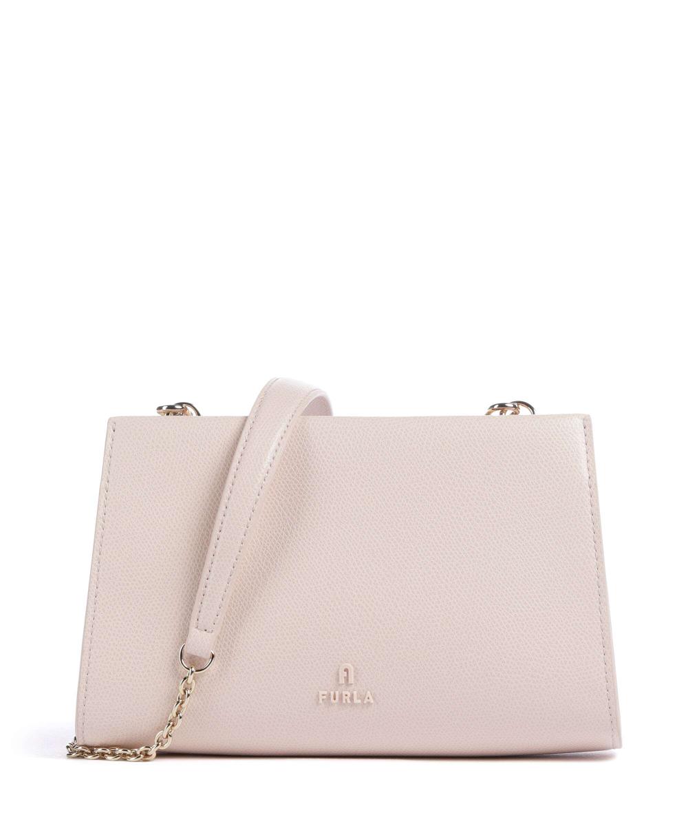 

Мини-Сумка через плечо Myfurla из зернистой кожи Furla, розовый