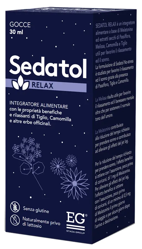 

Sedanol Drops Успокаивающая Добавка 30 мл Eg