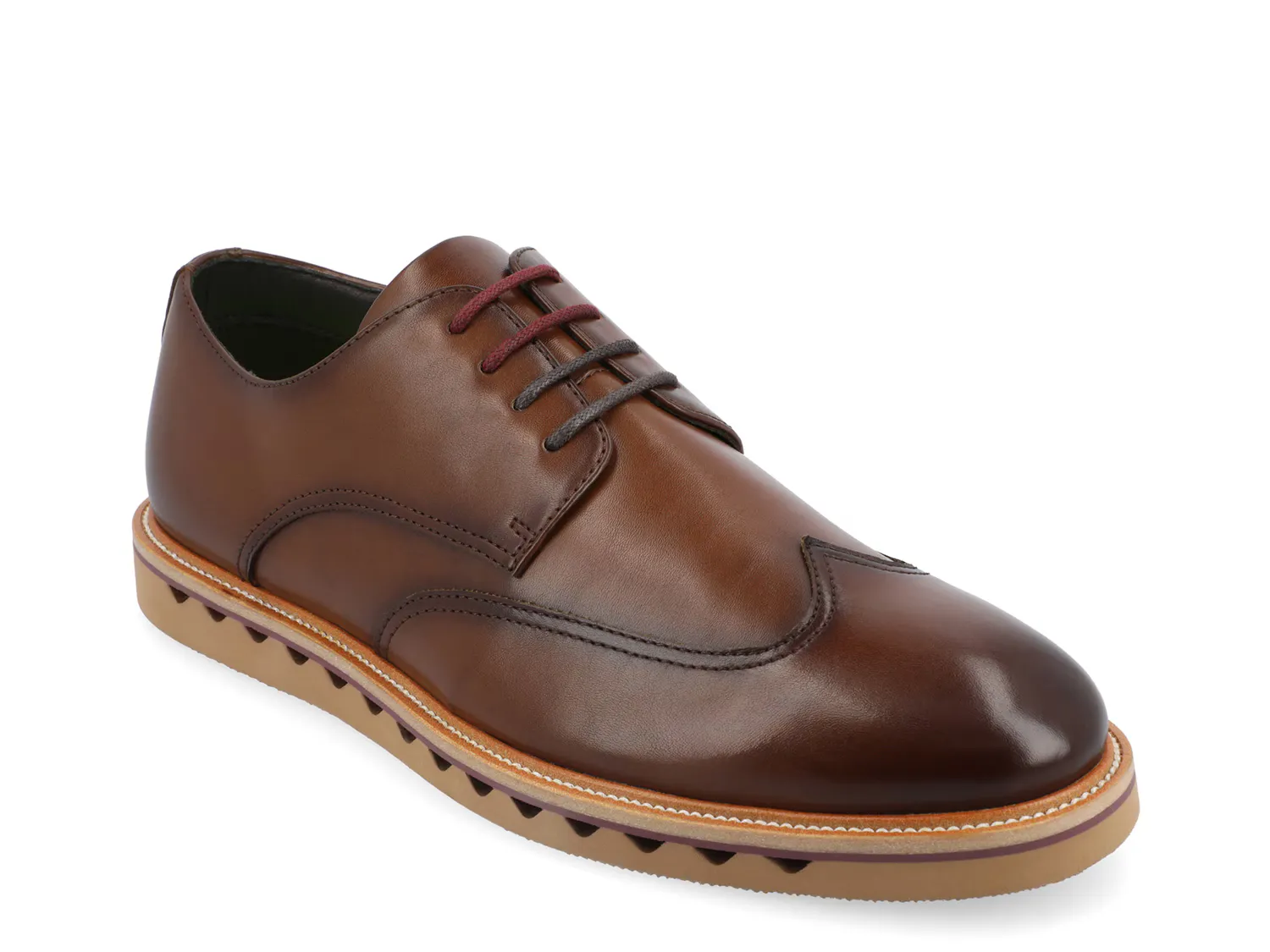 

Оксфорды Evander Wingtip Oxford Vance Co., коричневый