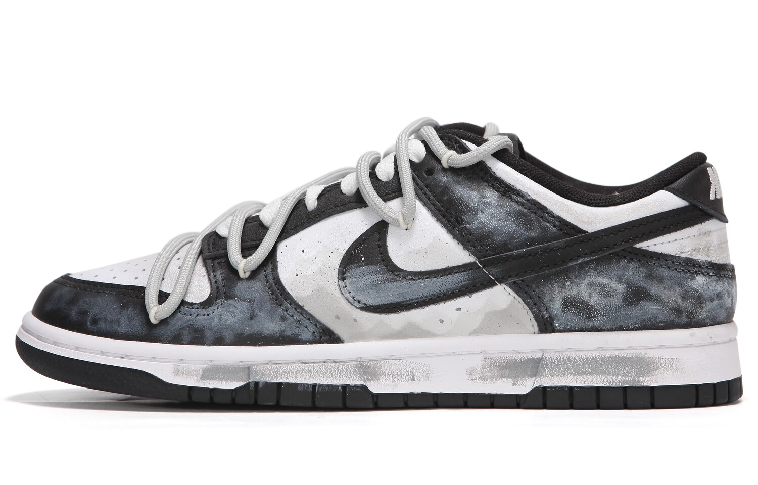 

Кроссовки Nike Dunk Skateboarding Shoes Men Low-top Black, черный