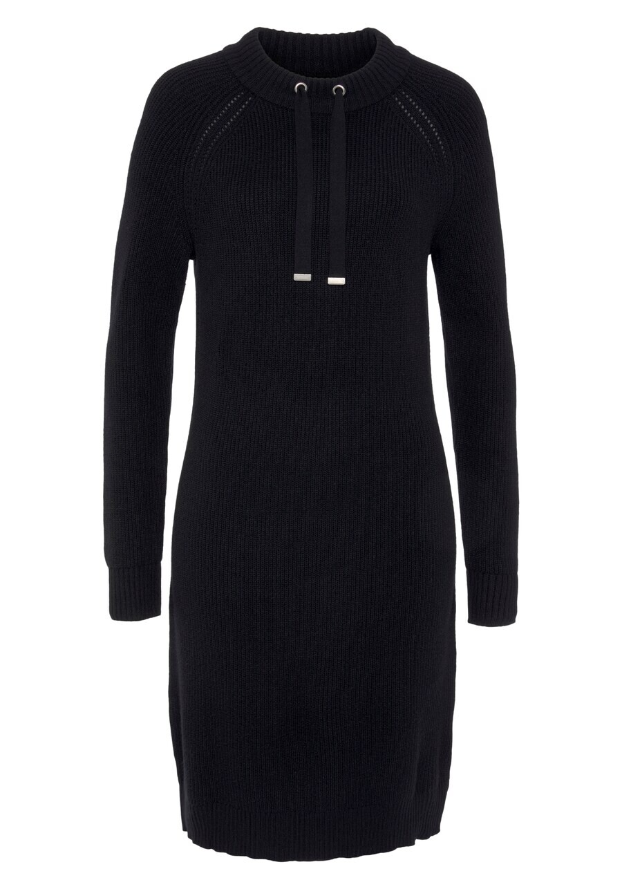 

Вязаное платье BOYSEN'S Knitted dress, черный