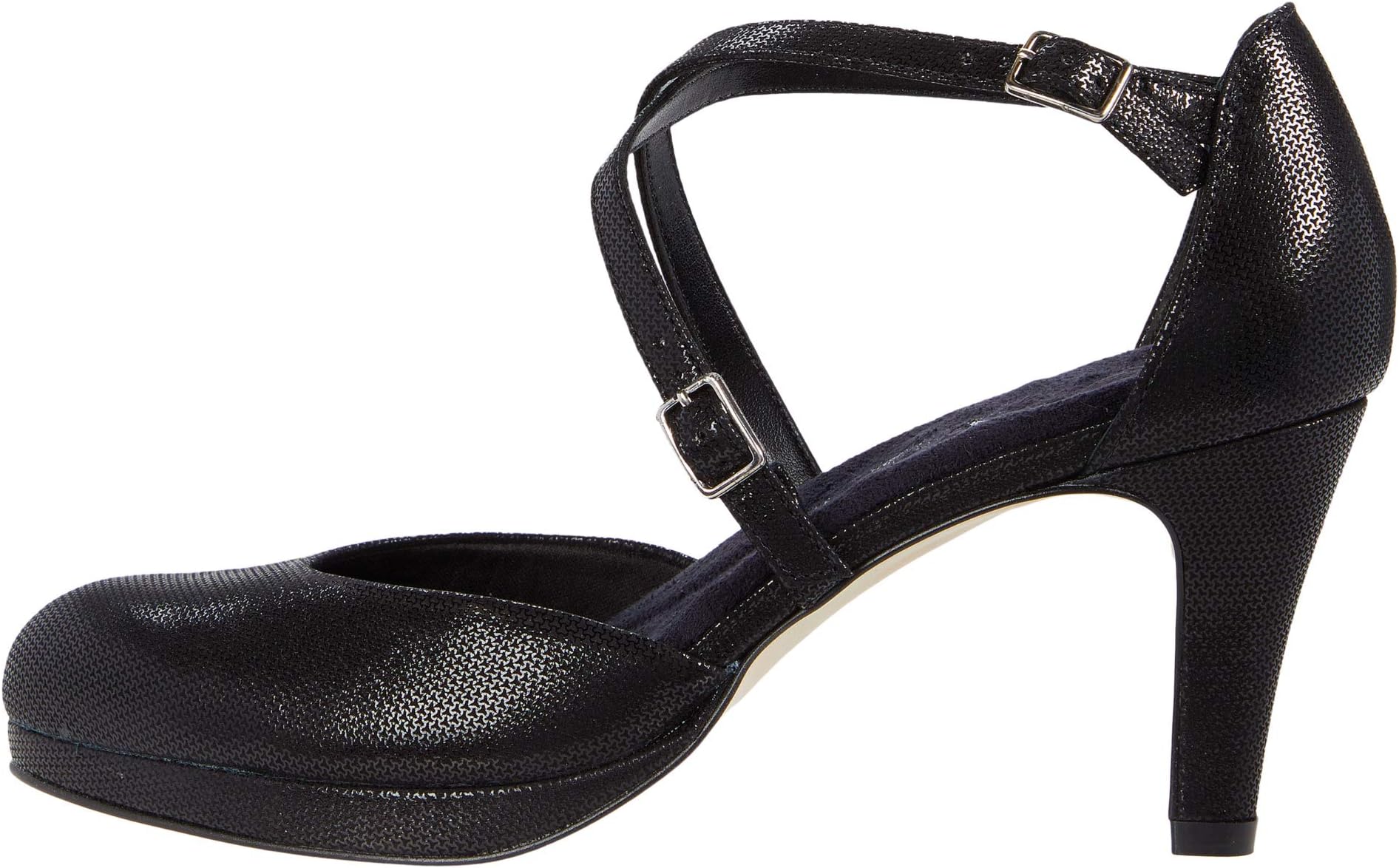 Туфли Walking Cradles Pammy, Black Mirage Leather — фото 4