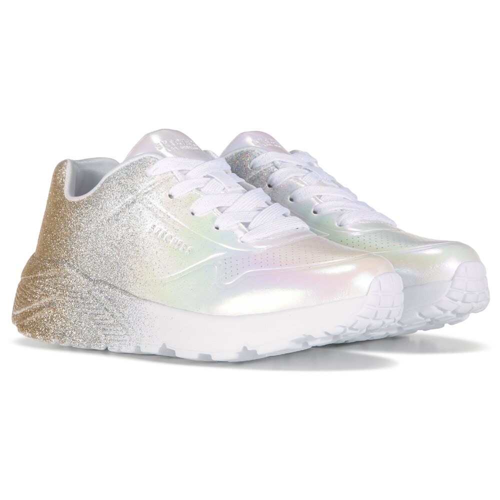 

Детские кроссовки Street Uno Lite Little/Big Kid Skechers, белый