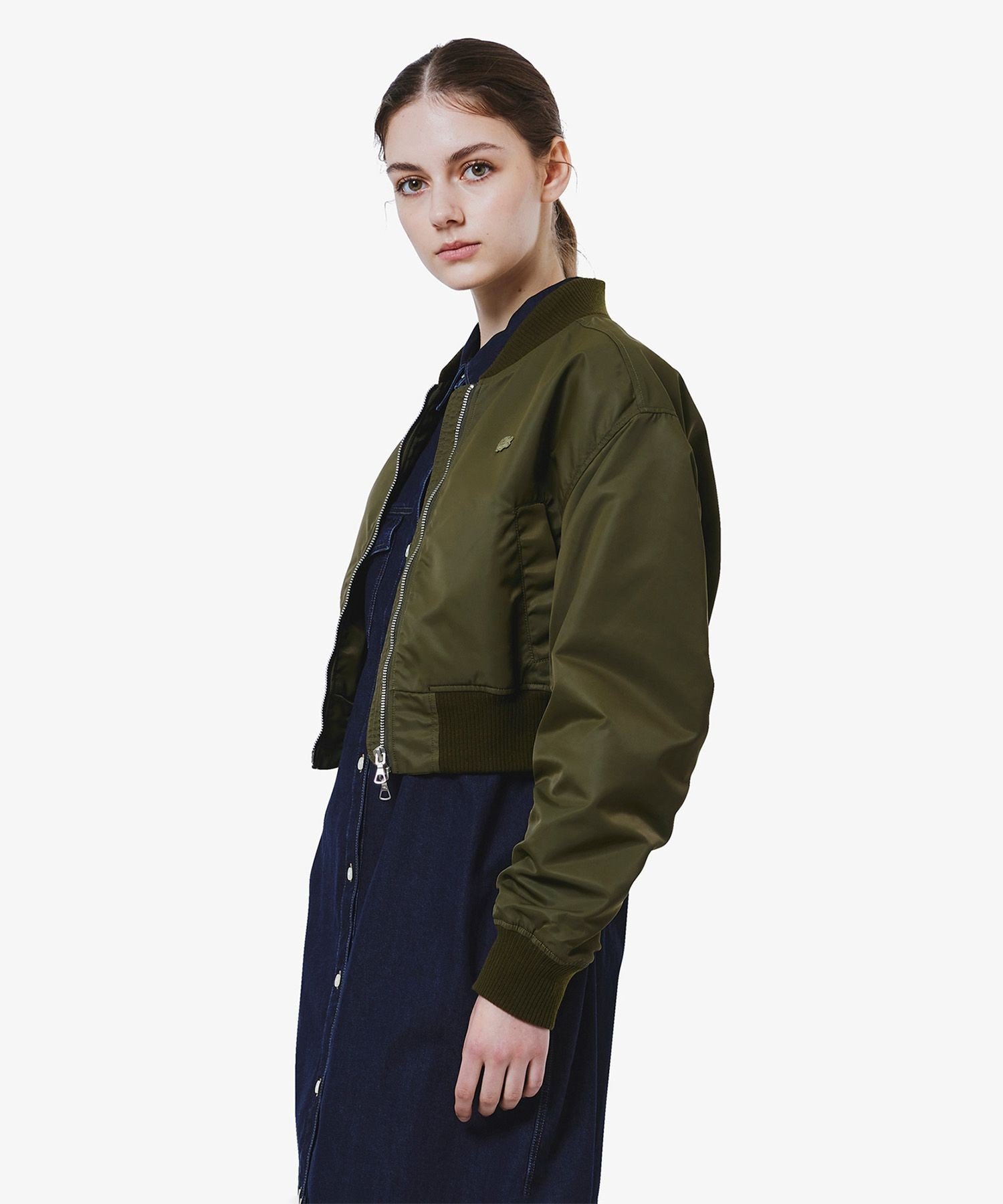 Куртка LACOSTE MA-1 Olive — фото 3
