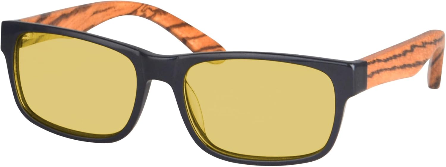 

Поляризованные солнцезащитные очки SHINU UV400 для мужчин, для велоспорта, верховой езды, спорта, в оправе из ацетата и дерева, для рыбалки и вождения, F0014, Black Zebra