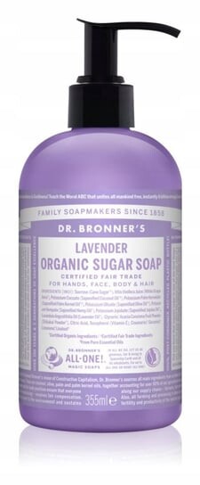 

Доктор Жидкое мыло Bronner's Lavender для тела и волос 355 мл, Dr. Bronner's