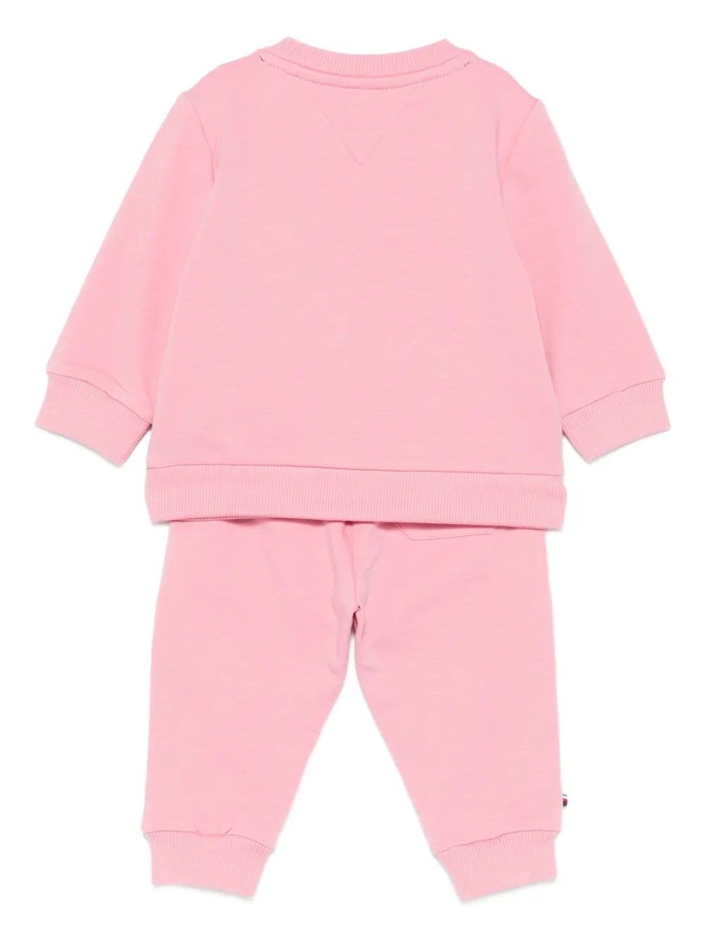 Спортивный костюм с логотипом Tommy Hilfiger Junior, розовый — фото 2