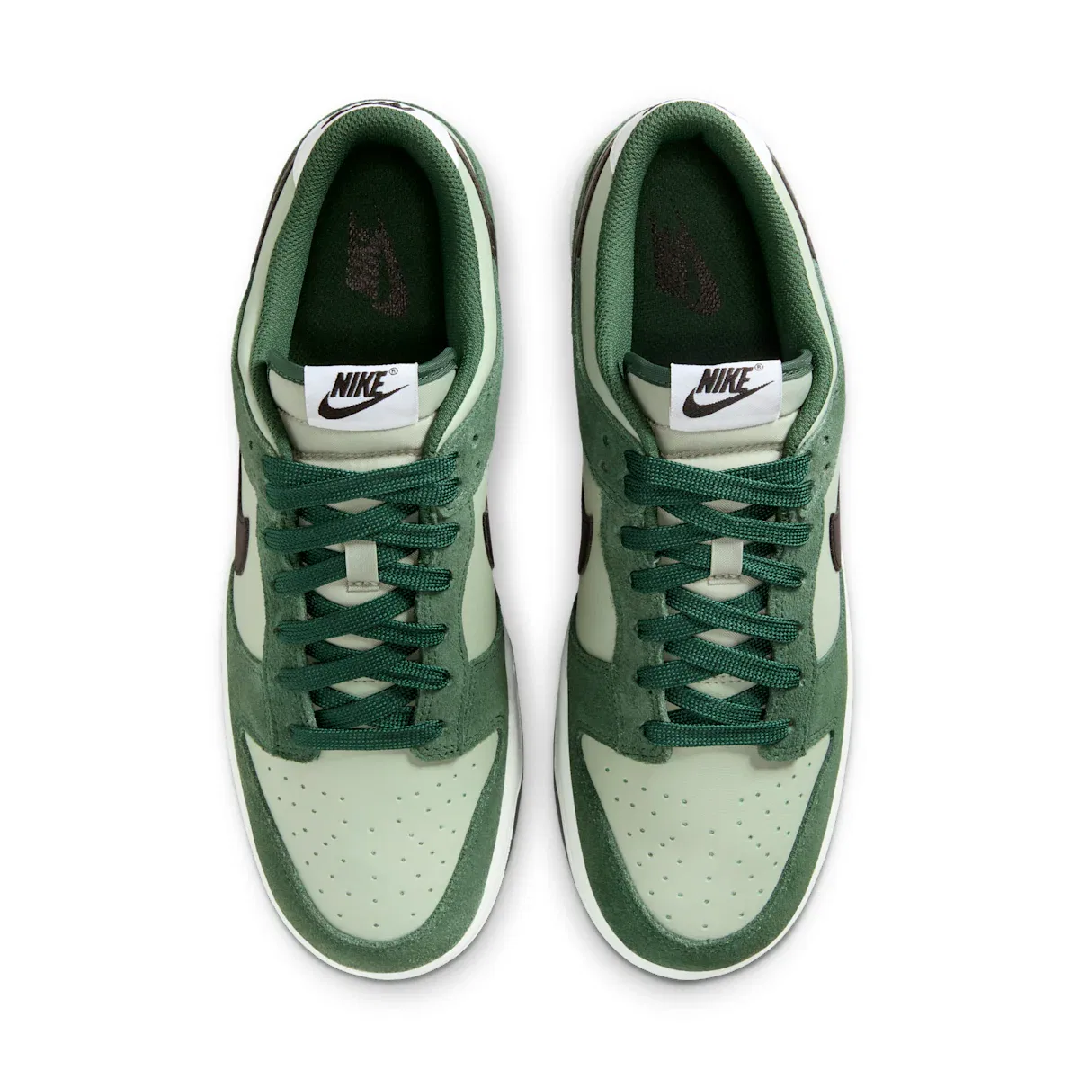 Мужские кроссовки Dunk Low Retro SE Nike, зеленый — фото 4