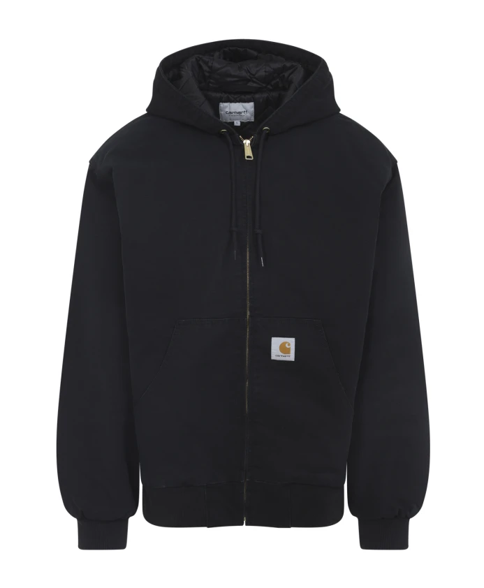 

Черная куртка для мужчин осень-зима 2025 Carhartt Wip, черный