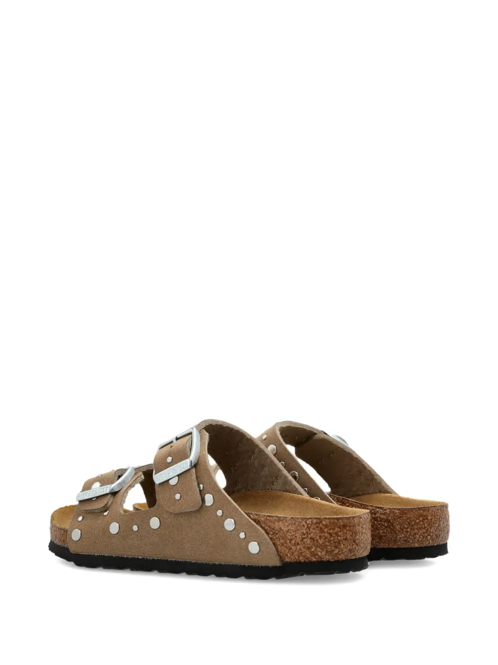 Сандалии Arizona с пряжками и отделкой Birkenstock Kids, бежевый — фото 3