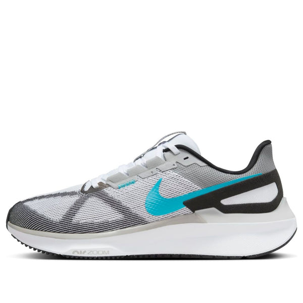 

Кроссовки air zoom structure 25 'white black gamma blue' Nike, белый