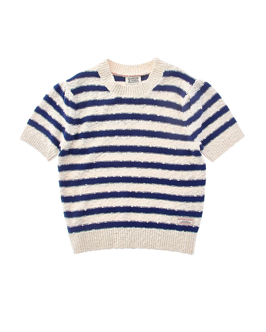 

Свитер Scotch & Soda вязка, синий