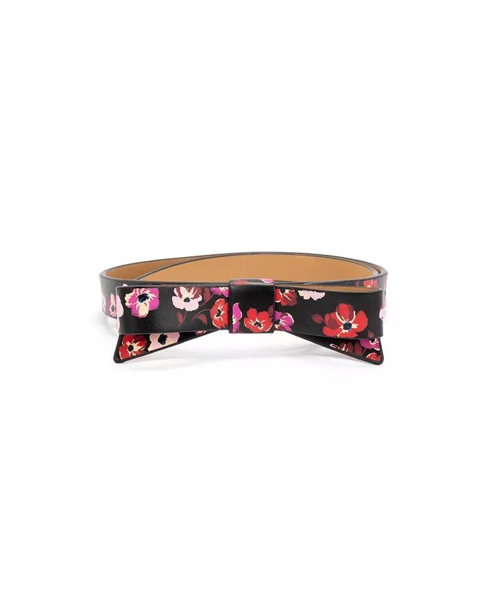 

Женский ремень с бантом Fall Poppies шириной 19 мм kate spade new york, мультиколор