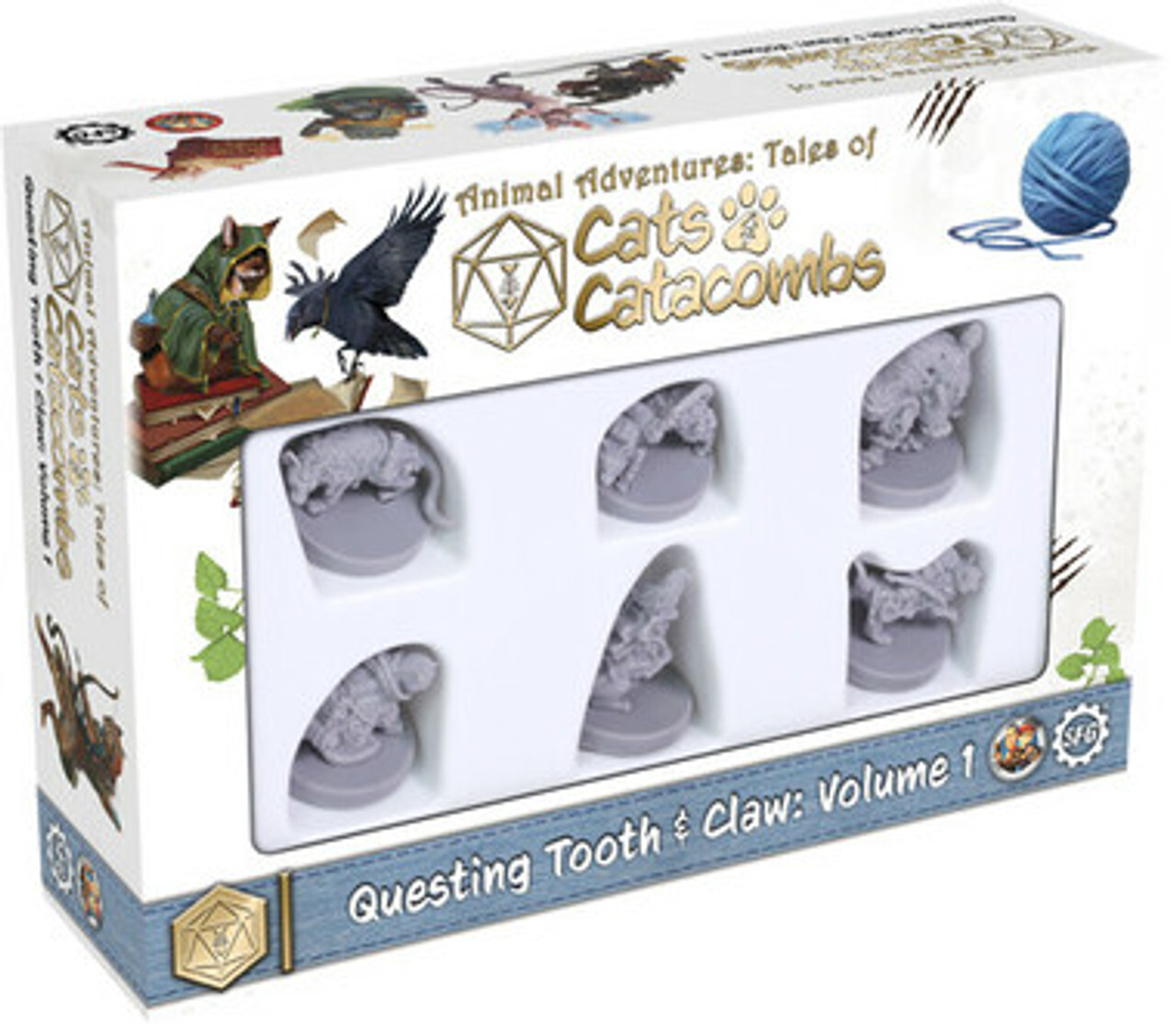 

Ролевая игра Animal Adventures: Tales of Cats & Catacombs - Questing Tooth & Claw Volume 1