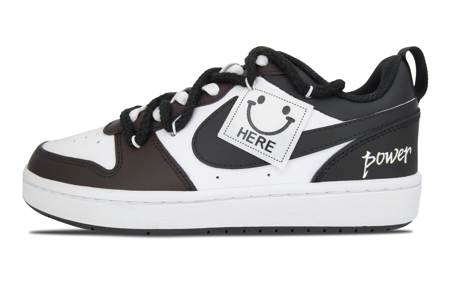 

Кроссовки Nike Court Borough 2 Skateboarding Shoes Women's Low-top Brown, цвет Coffee