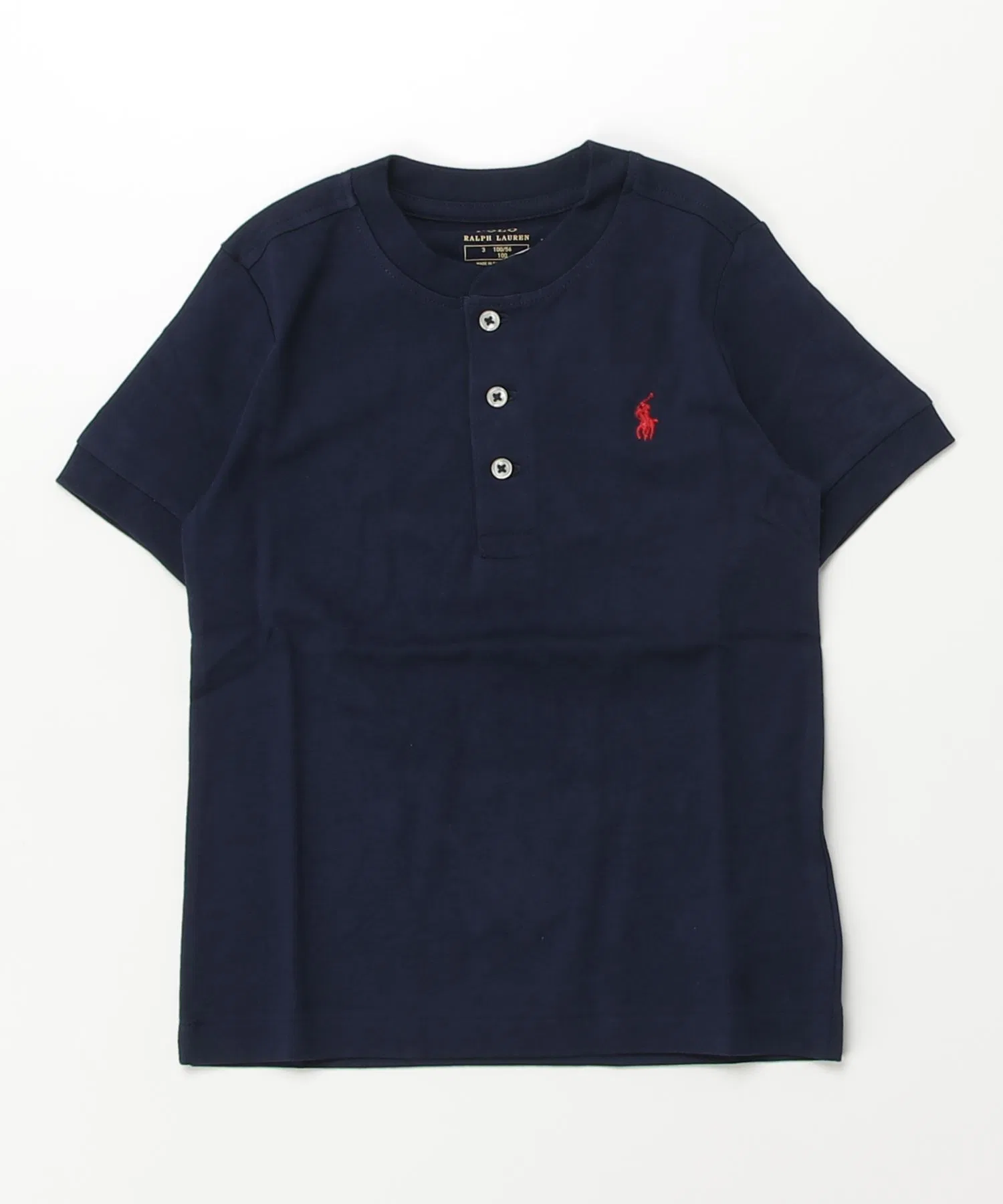 Детская футболка POLO RALPH LAUREN CHILDRENSWEAR с коротким рукавом — фото 3
