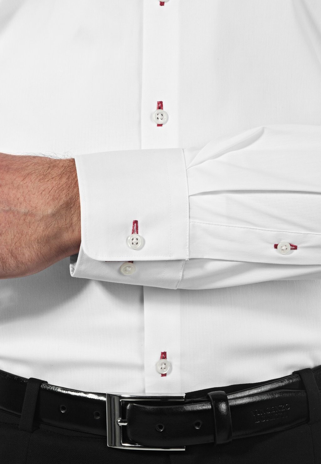 

Рубашка SUPER TAILLIERT STRETCH Vincenzo Boretti, белый