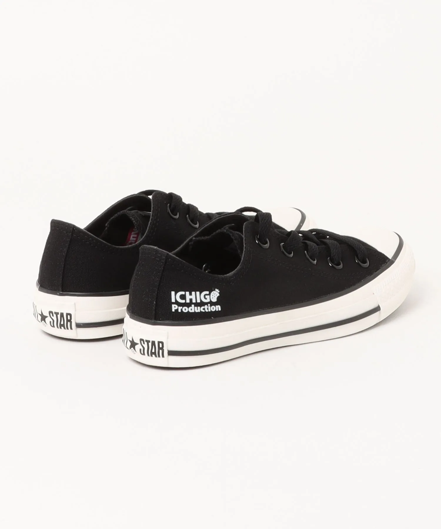 Мужские кеды-коллаборация Converse AS OX Oshi no Ko с принтом B-Komachi чёрные — фото 2
