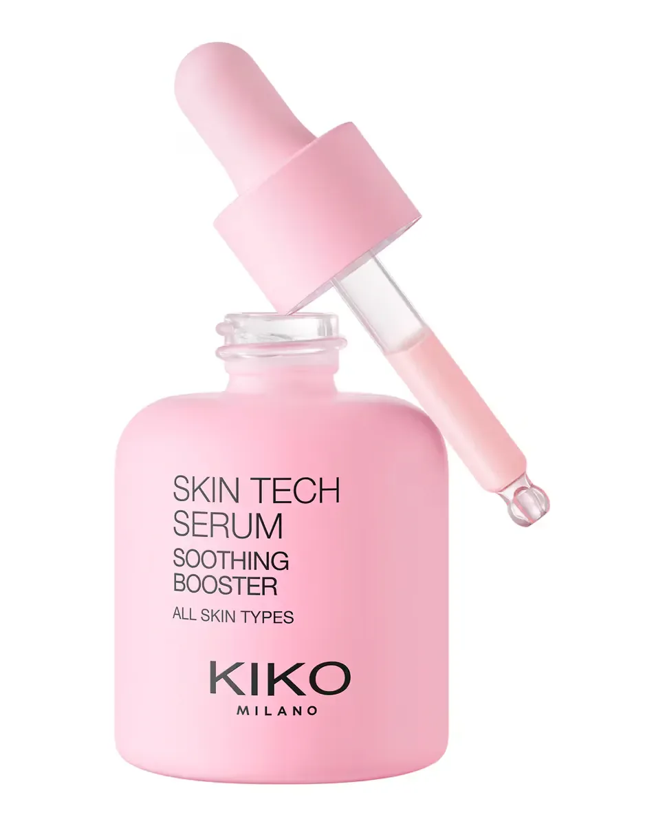 Бустер Kiko Milano — Успокаивающая и защитная для лица Skin Tech Serum Soothing Booster — фото 4