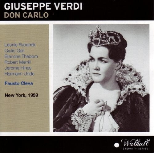 

CD диск Rysanek: Don Carlo