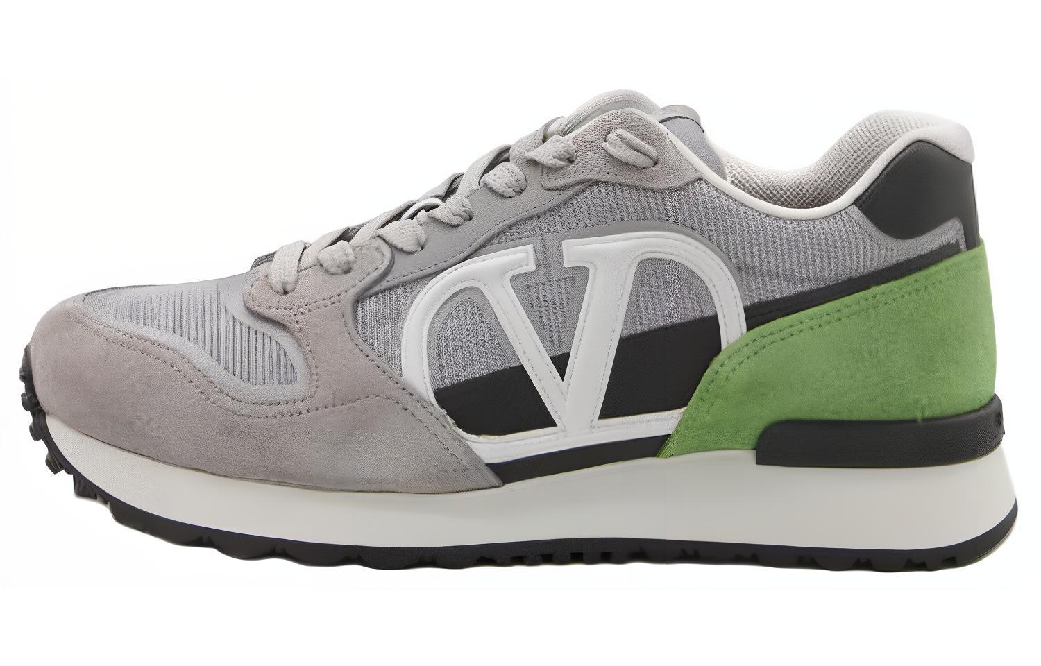 

VLogo Pace Кроссовки на шнуровке Valentino, серо-зеленый