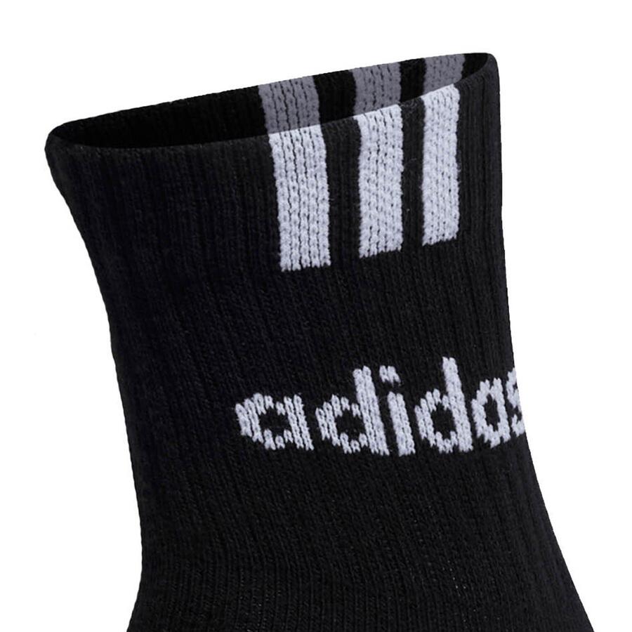 ADIDAS Носки унисекс, упаковка из 12 пар, мягкие, размер 3S, линейные — фото 2