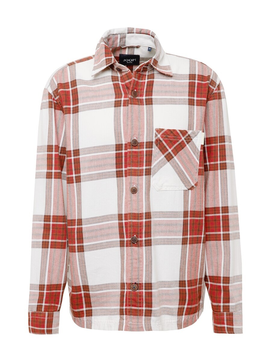 

Рубашка JOOP! Jeans Regular fit Button Up Hagon, цвет Orange/Dark orange/White