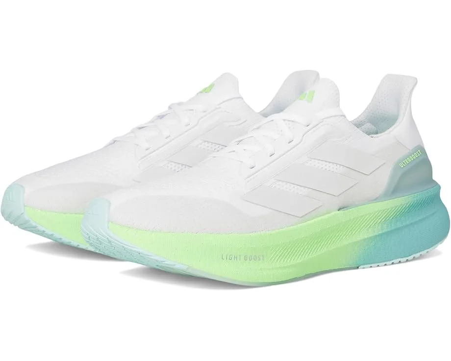 Кроссовки Adidas Ultraboost 5X Running Shoes, White/Dash Grey/Lime Burst