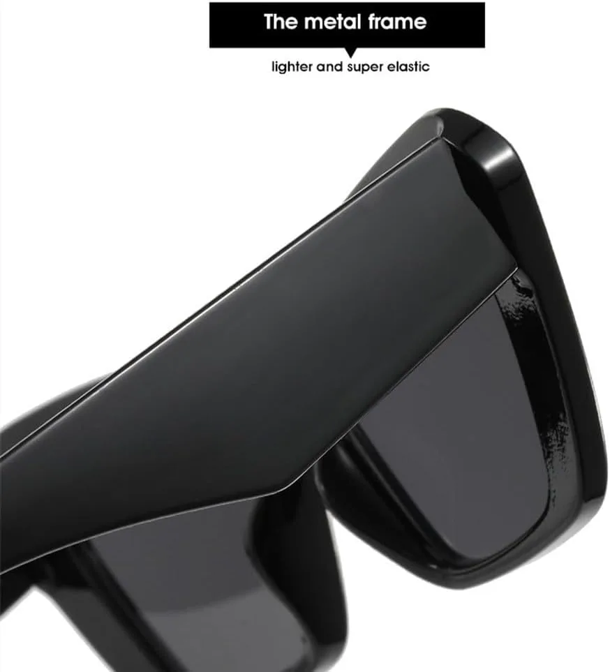 

Солнцезащитные очки для мужчин и женщин, форма «кошачий глаз», модные солнцезащитные очки для женщин с защитой от УФ-излучения, цвет «черный чай» MTZJH, One Color