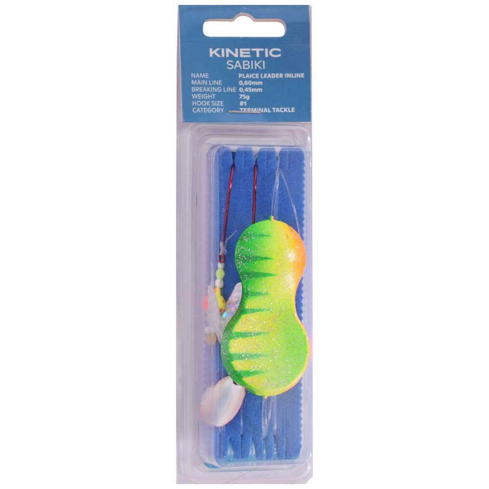 

Оснастки Kinetic Sabiki Plaice Leader Inline 75g, синий