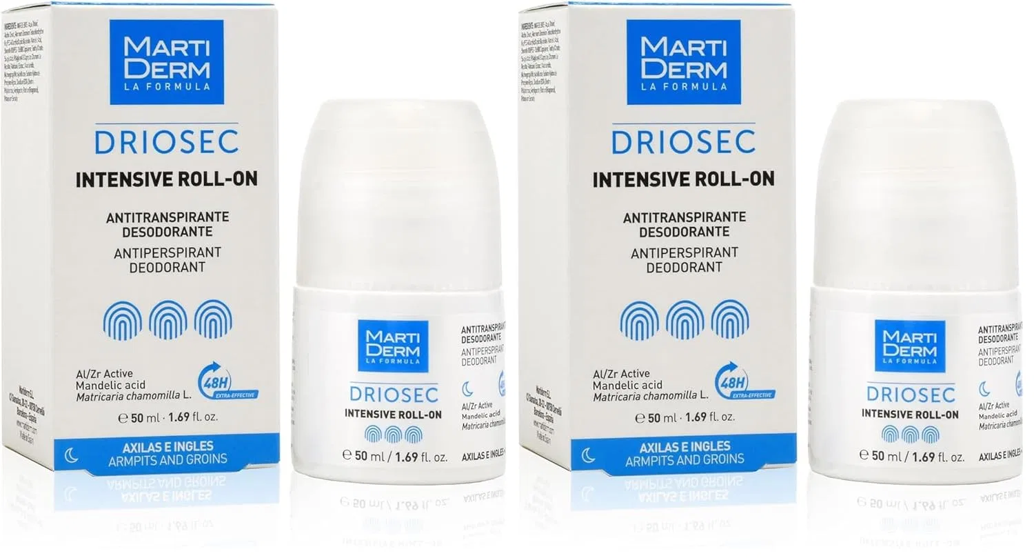 Интенсивный роликовый дезодорант «Driosec» 50 мл (2 шт.) от Martiderm Martiderm