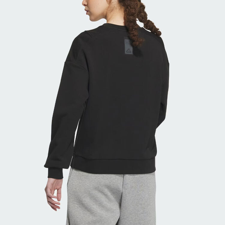 CITY ESCAPE Толстовка женская черная Adidas — фото 3