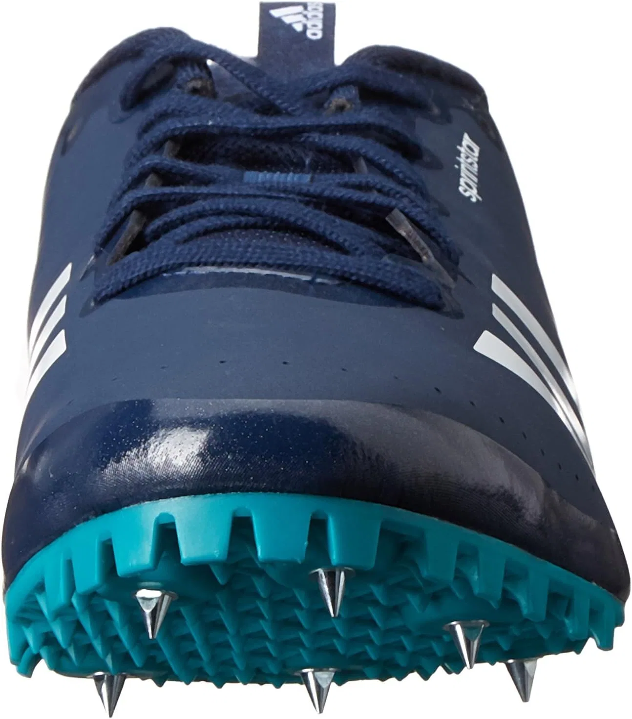 Мужские кроссовки для легкой атлетики Adidas Distancestar, Blanco Verde Ftwbla Ftwbla Eqtver — фото 3